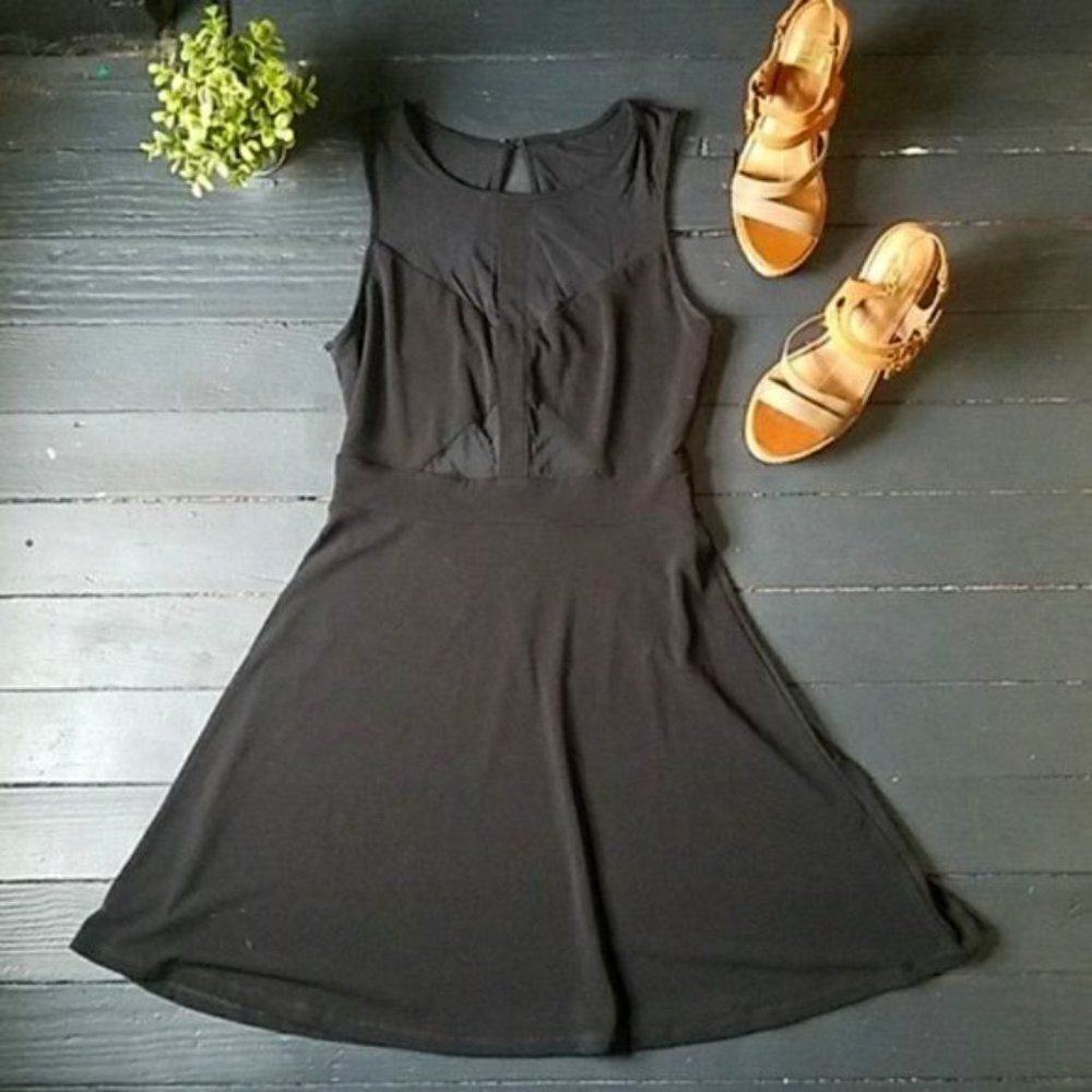 Anthropologie Black Dress 